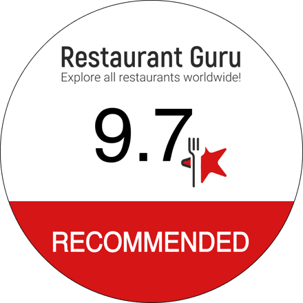 Restaurant Guru 9.7 · Recommended