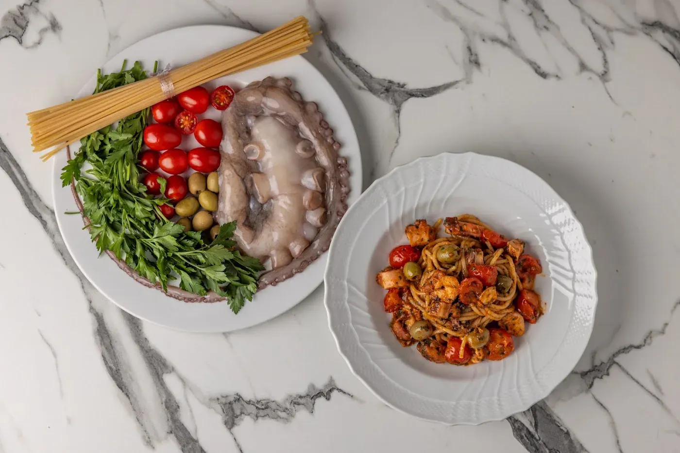 Plate 1 of the season at Augusto Wine & Dine, Bruges — photograph by Moments By Bram